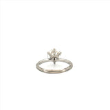 The Bow Engagement Ring With 3.00 Carat Round Brilliant Lab Grown Center Stone