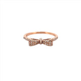 14K Gold Bow Ring