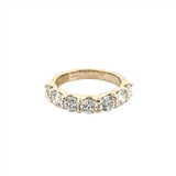 14K Gold 2.15 Carat Diamond Wedding Band
