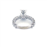 The Giselle Lab Grown Diamond Engagement Ring w/ 2.00 Carat Lab Grown Radiant Center Stone