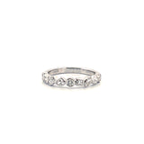 14K Gold Multi Shape Diamond Fashion Band