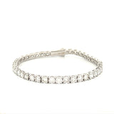 14K Gold 4MM Lab Grown Diamond Tennis Bracelet