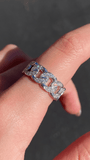 The 18K Diamond Cuban Band