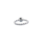 14K Gold 0.60 Carat Lab Grown Diamond Bezel Fashion Rope Band