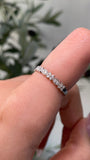 14K Gold Art Deco Flower and Marquise Diamond Fashion Band