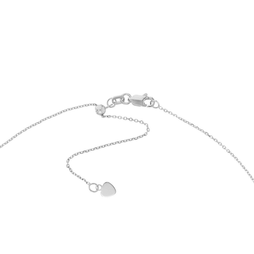14K Gold Solo Diamond Bezel Choker