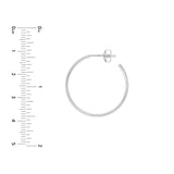 14K Gold 25MM Hoops