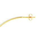 14K Gold 60MM Hoops