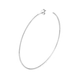14K Gold 60MM Hoops