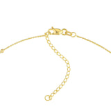 14K Gold 3+1 Bead Stations Necklace