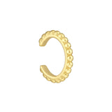 14K Gold Bubble Ear Cuffs