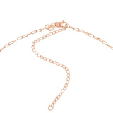14K Gold 1.7MM Paper Clip Choker