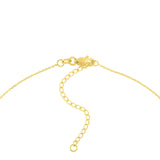 14K Gold Adjustable Diamond Bezel Y Necklace