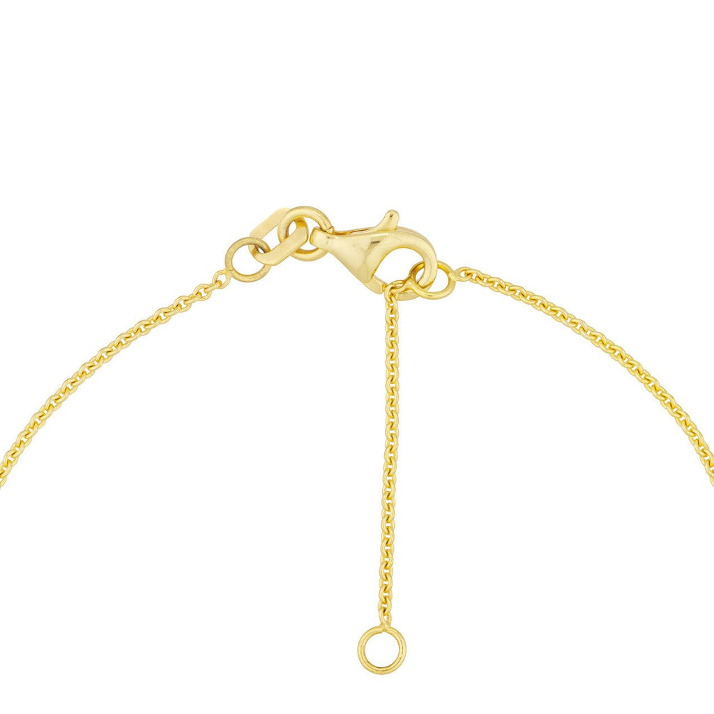 14K Gold Triple Cross Diamond Bracelet