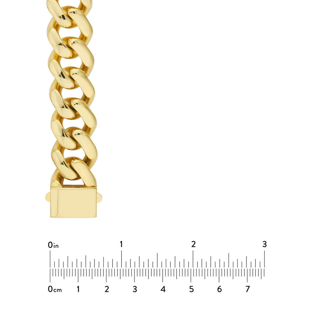 14K Gold 16.80MM Miami Cuban Chain