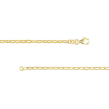 14K Gold Bead-Trim Fluted Heart Pendant Necklace
