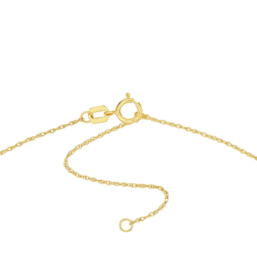 14K Gold Cowboy Boot Pendant Necklace