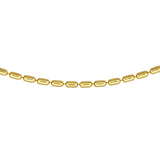 14K Gold 1.5MM Long Beaded Choker