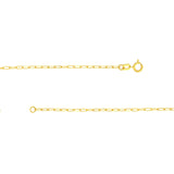 14K Gold Anchor Necklace Pendant Necklace