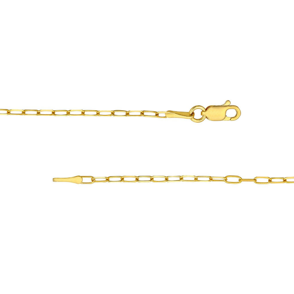 14K Gold Fluted Diamond Three Stone Heart Pendant Necklace