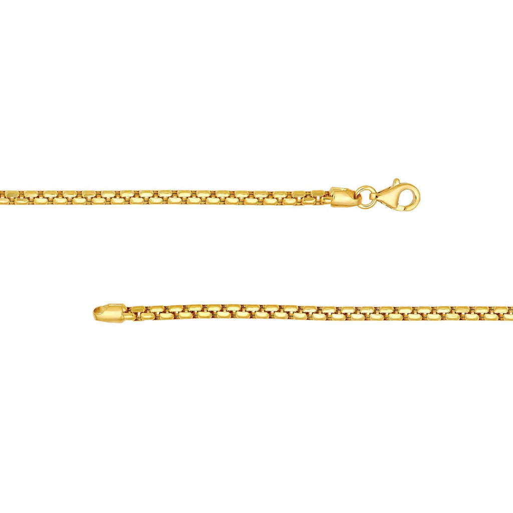 14K Gold Diamond Bead Pendant Necklace