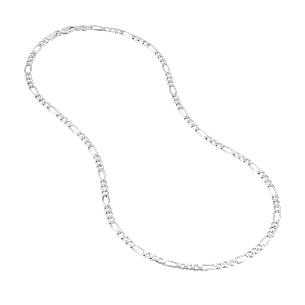 14K Gold 3.90MM Figaro Chain