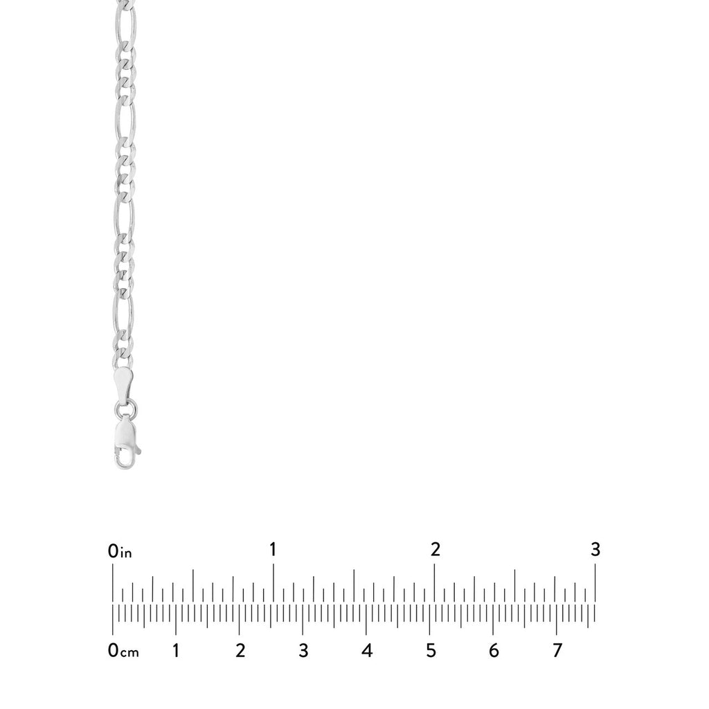 14K Gold 3.90MM Figaro Chain