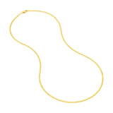 14K Gold 1.85MM Mariner Chain Necklace
