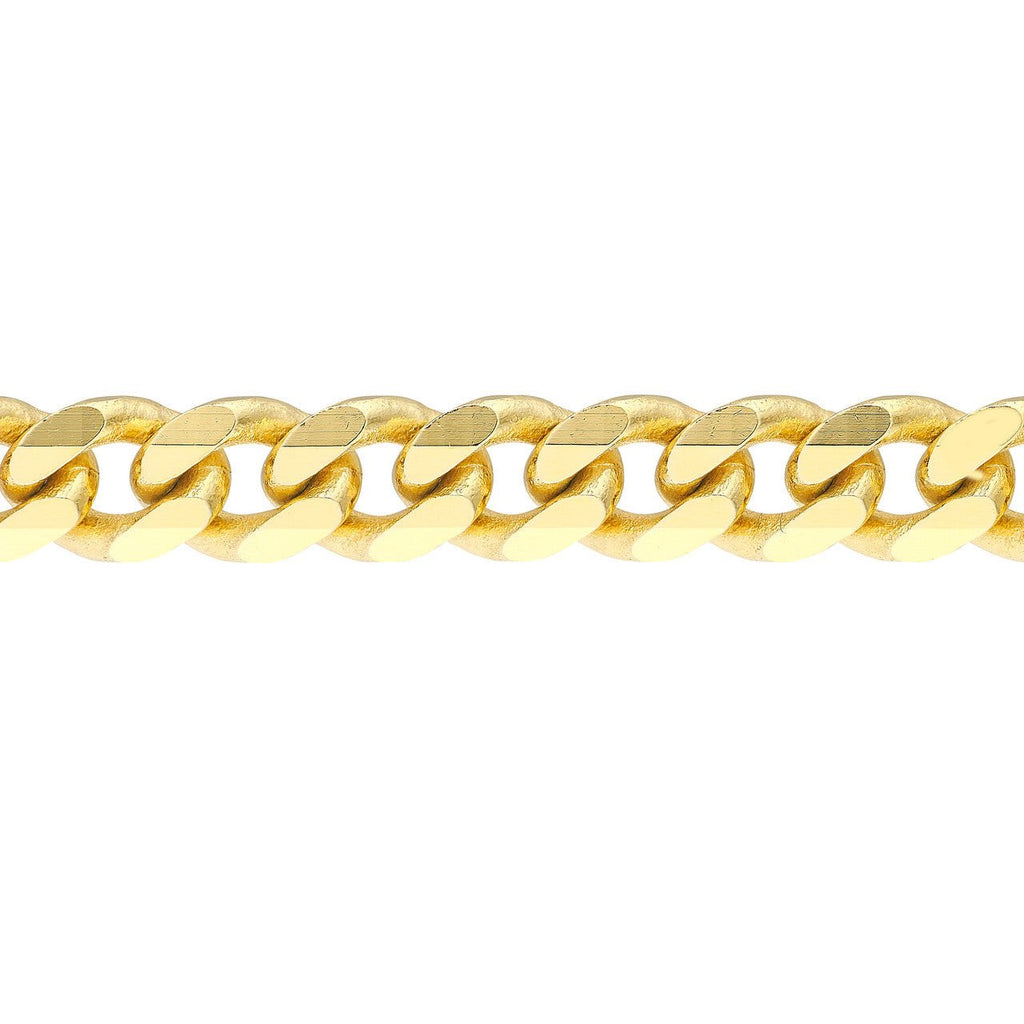 14K Gold 4.20MM Curb Chain Bracelet