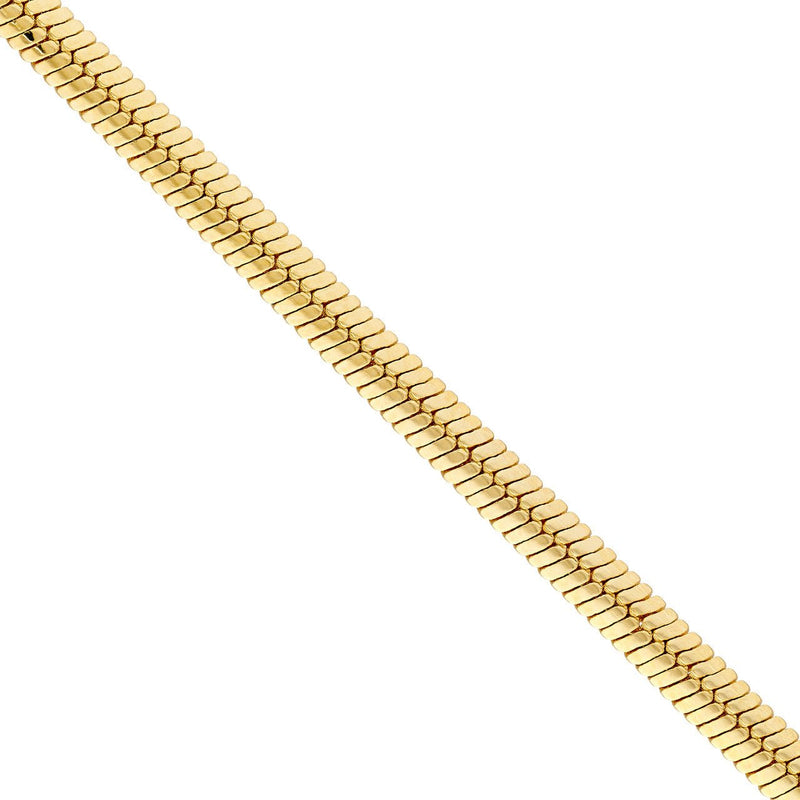 14K Gold Snake Anklet