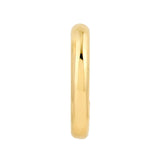 14K Gold 12.75MM Medium J-Hoop Earrings