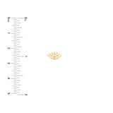 14K Gold Two Stone Evil Eye Stud Diamond Earrings