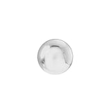 14K Gold Round Pebble Stud Earrings