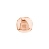 14K Gold Cushion Pebble Stud Earrings