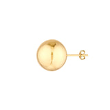 14K Gold 16MM Ball Stud Earrings