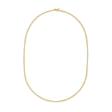 14K Gold 1.7MM Diamond Tennis Necklace