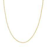 14K Gold 1.3MM Diamond Tennis Necklace