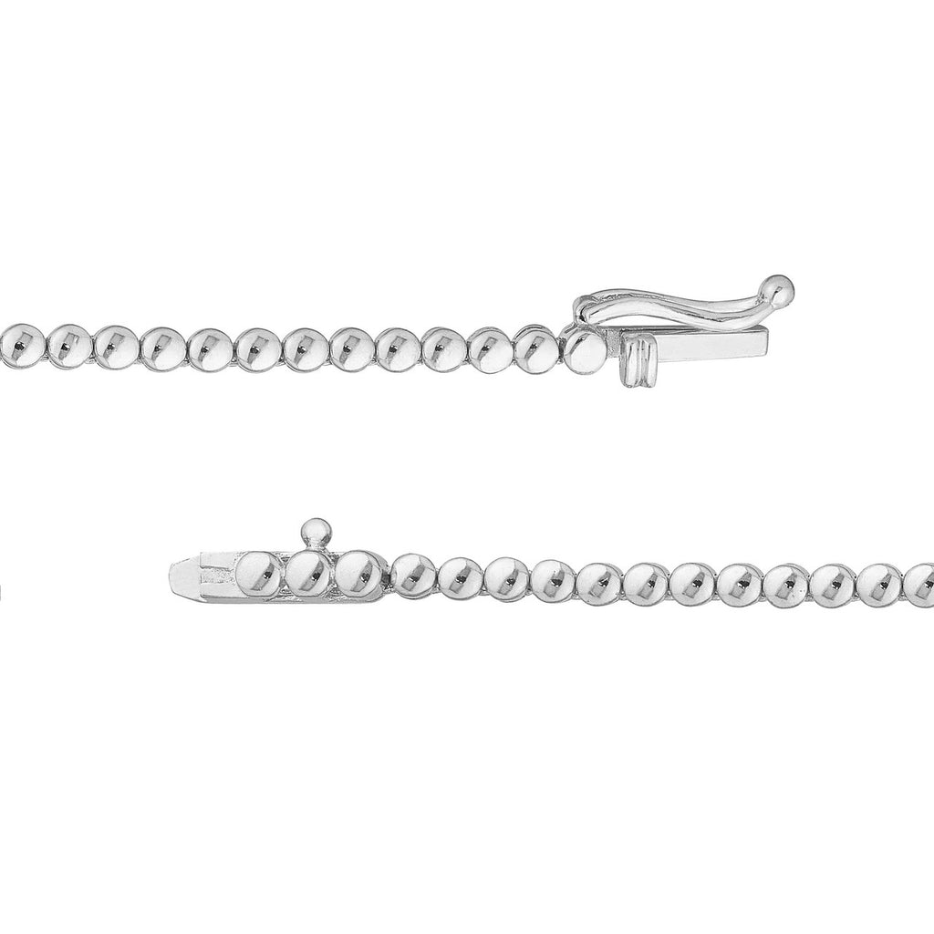 14K Gold 5.00 Carat Graduated Diamond Tennis Necklace