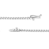 14K Gold 5.00 Carat Graduated Diamond Tennis Necklace