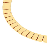 14K Gold Rectangular Link Bracelet