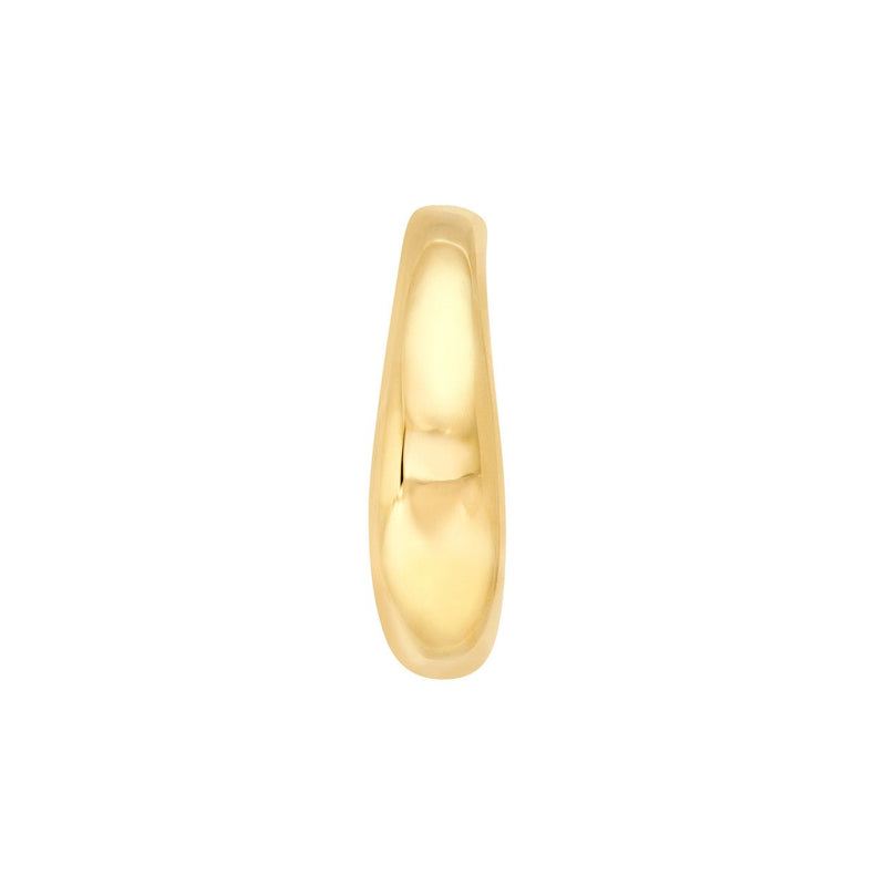 14K Gold Open Hoop Earrings