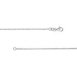14K Gold Multi Shape Rounds Diamond Necklace