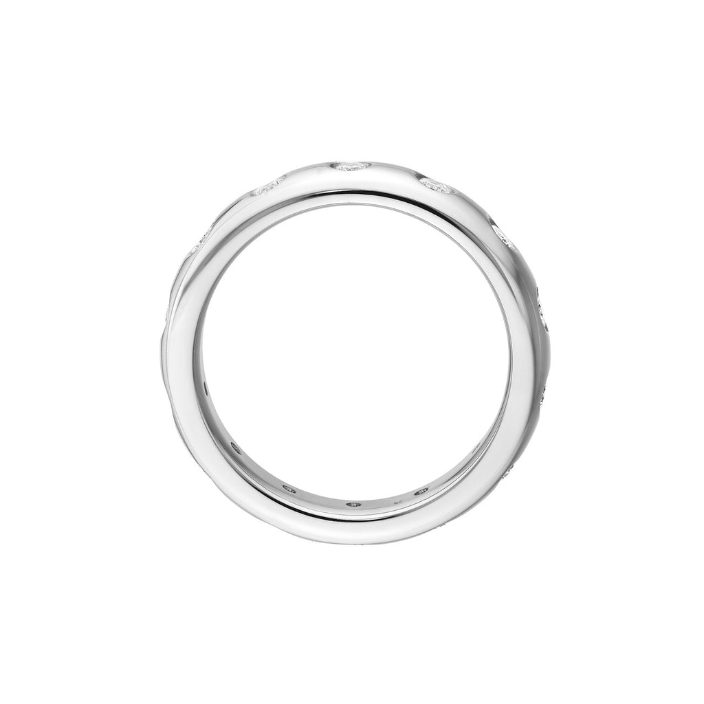 14K Gold Straight Diamond Eternity Band
