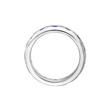 14K Gold Straight Sapphire Eternity Band