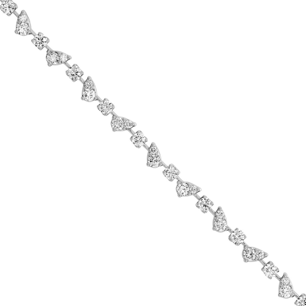 14K Gold Multi Round Shape Bracelet