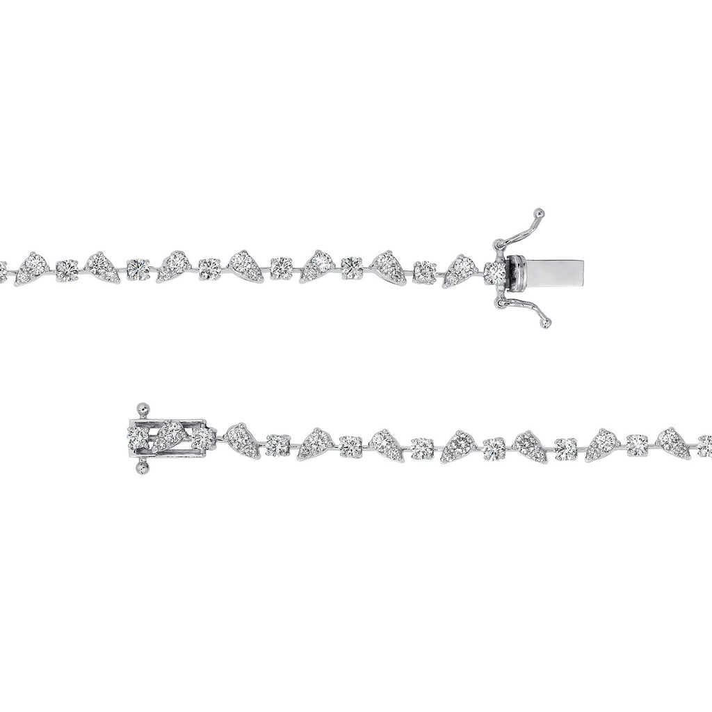14K Gold Multi Round Shape Bracelet