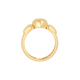 14K Gold Triple Hearts Band