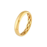 14K Gold Classic Round Band