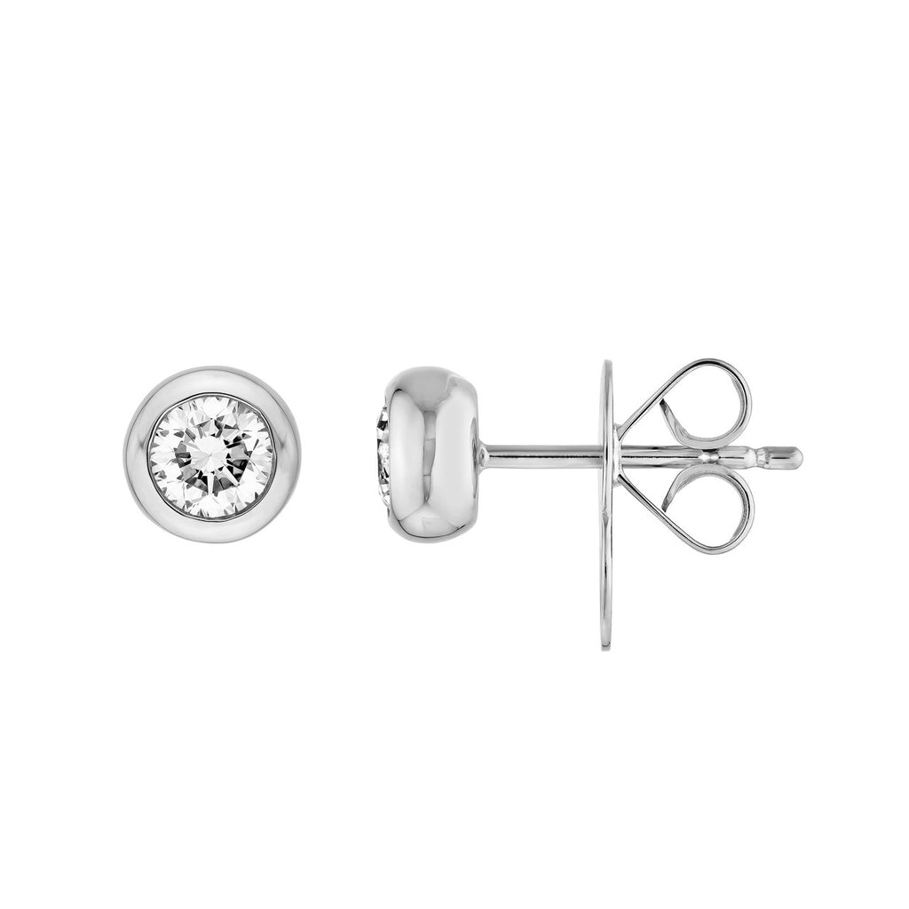 14K Gold 0.50 Carat Diamond Stud Earrings