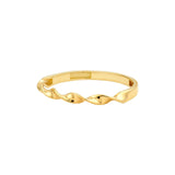 14K Gold Twisted Band